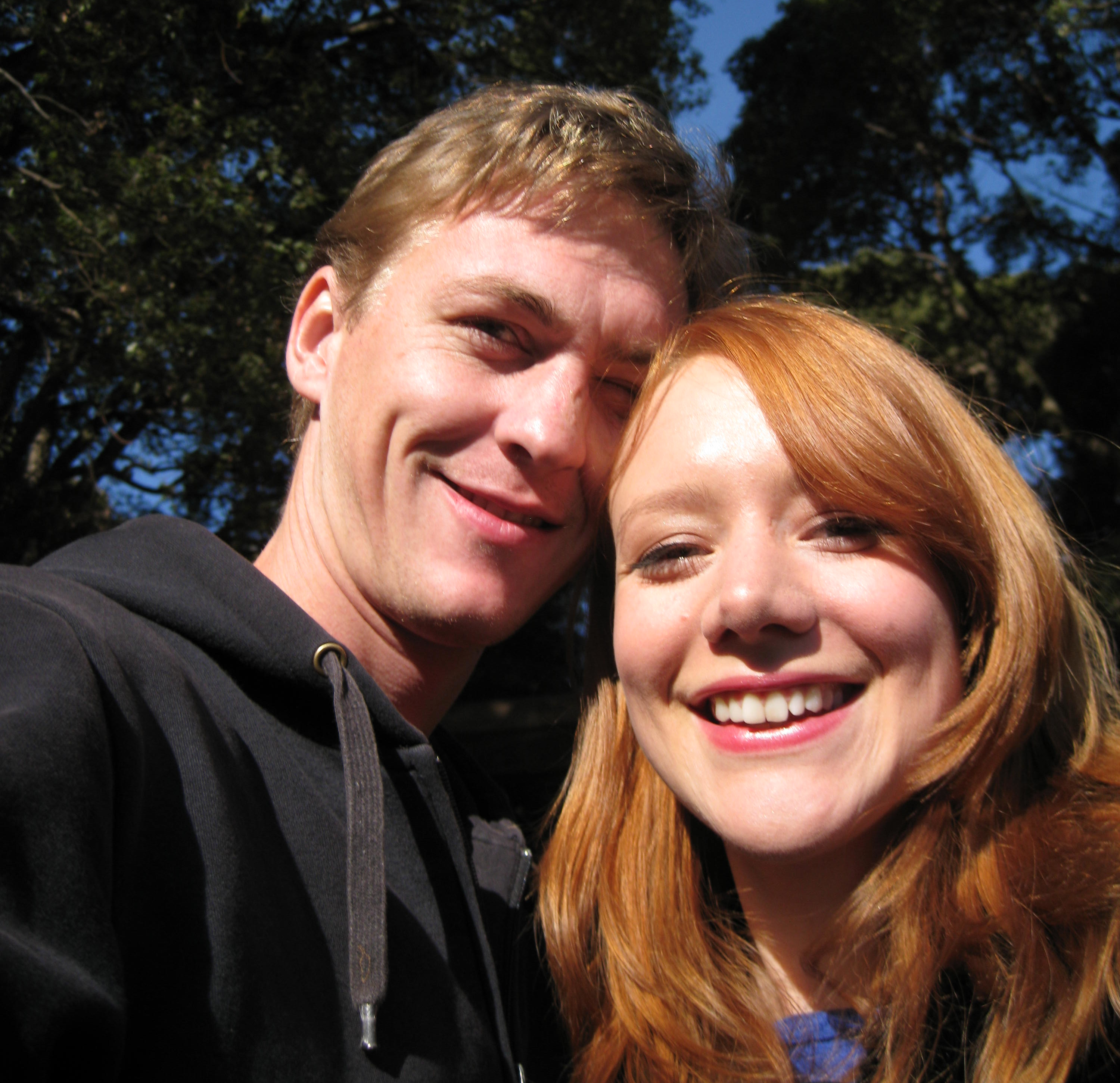 Photo of the couple who made babycalendar.com.au